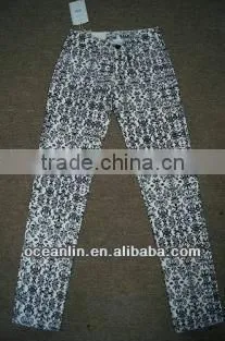 printed summer pants for ladies