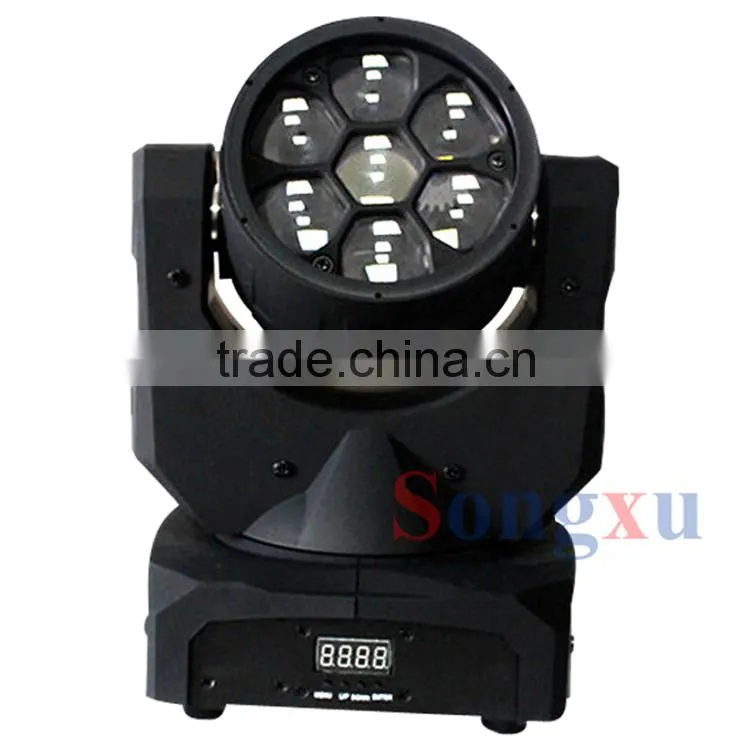 competitive price brightness 7x10w cree beamled hobbit led moving head