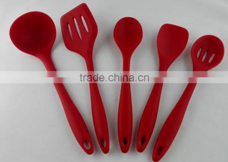 5pcs silicone cooking tool set