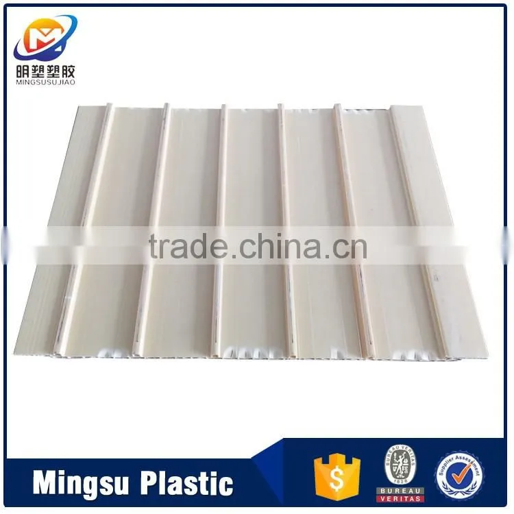 Hot new products for 2016 black plastic wood decorative wall panel