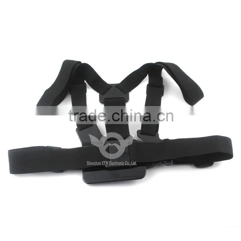 A model: chest body strap for GoPro Hero 2/3/3+/4/4 Session shape the same as original one
