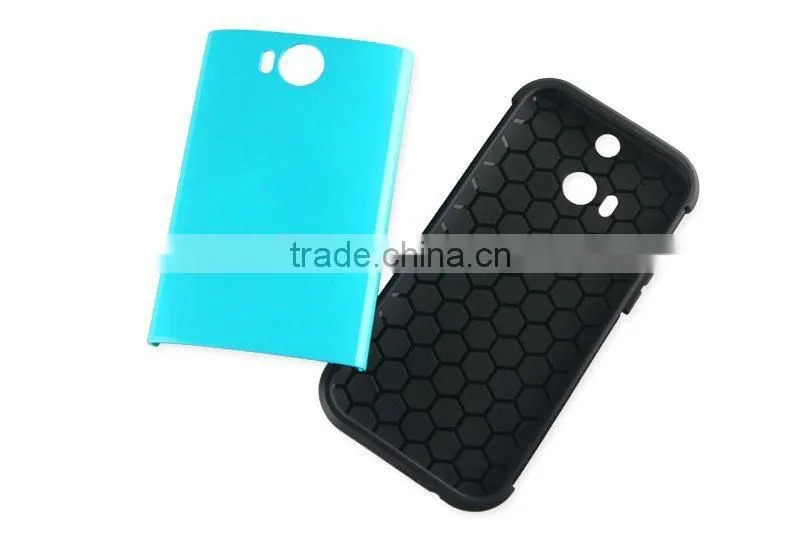 HYBRID SHOCKPROOF TPU MOBILE PHONE CASE COVER FOR HTC ONE M8