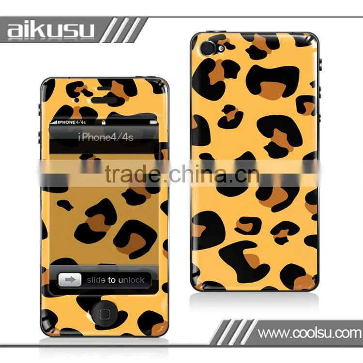 show new style!! 3m dome sticker for iphone 4 4s