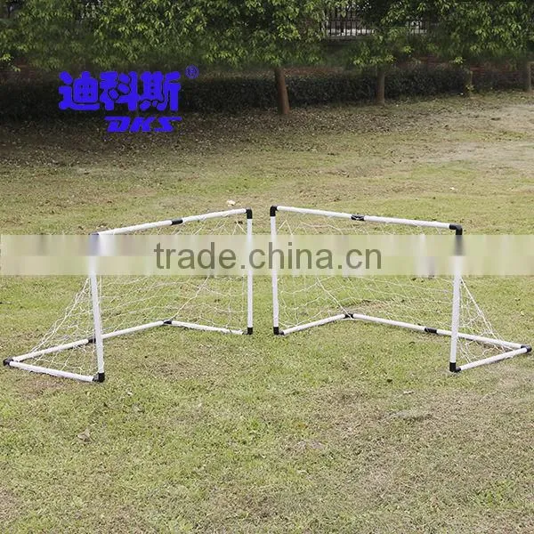 DKS small plastic soccer goal for kids double design