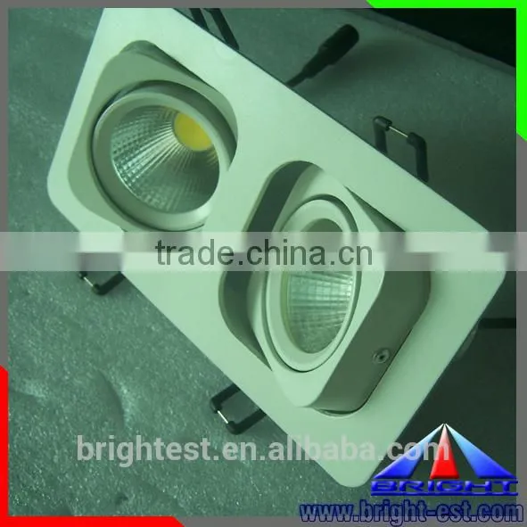 10W Square COB led downlight,adjustable led downlight