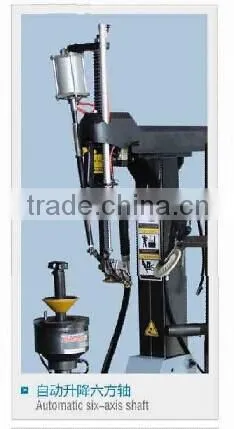 Automatic touchless tire changer, tire service equipment