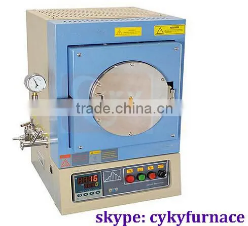 1200C Hi-Vacuum Chamber Furnace with Quartz chamber / high vacuum chamber furnace