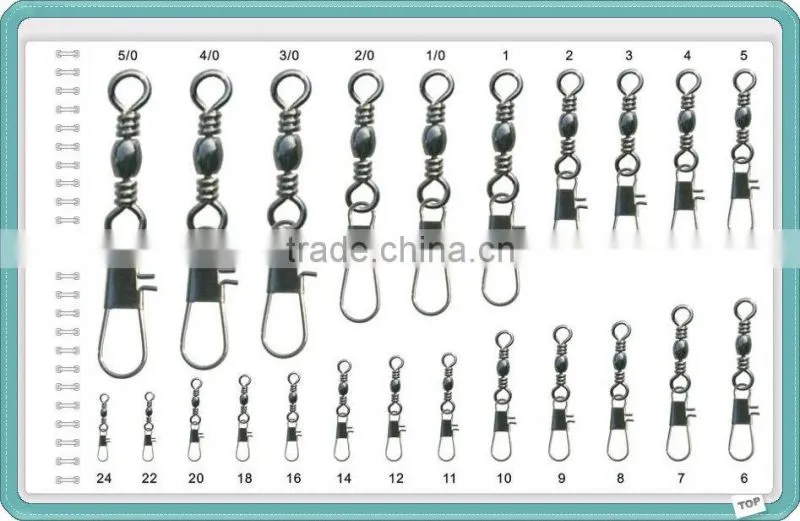 Chinese Fishing Tachke OEM Factory Fishing Swivel