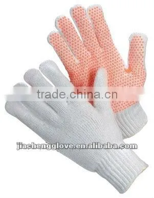 Bleached string Knit Glove