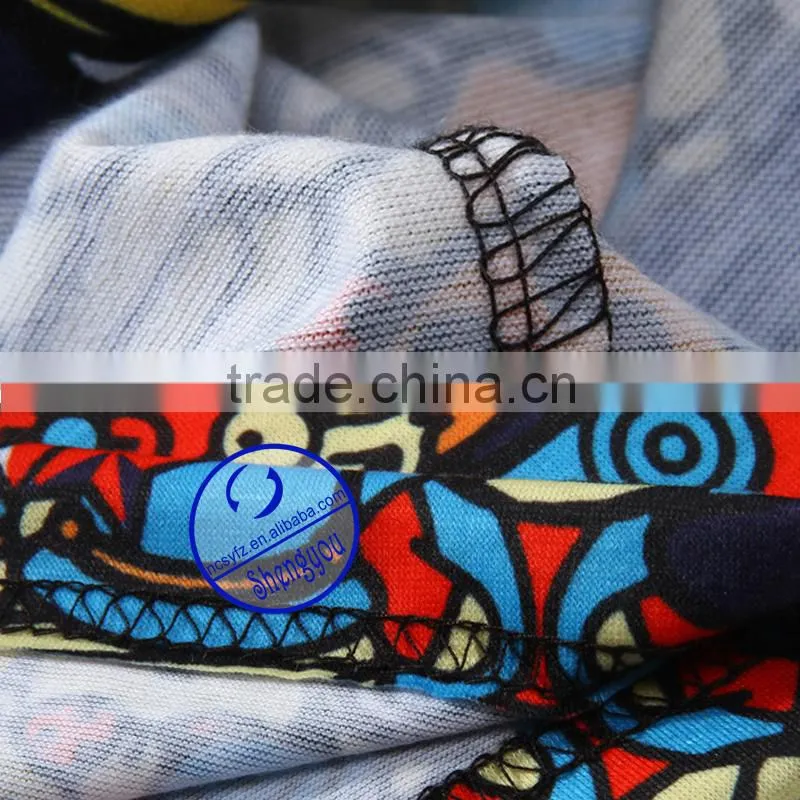 2015 fashion design 100 cotton mens full printed tank top
