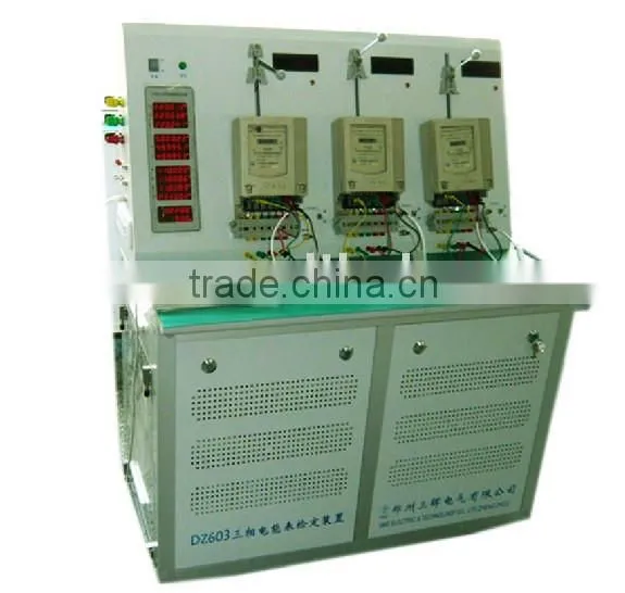 12 Meter Positions Three Phase Energy Meter Test Bench