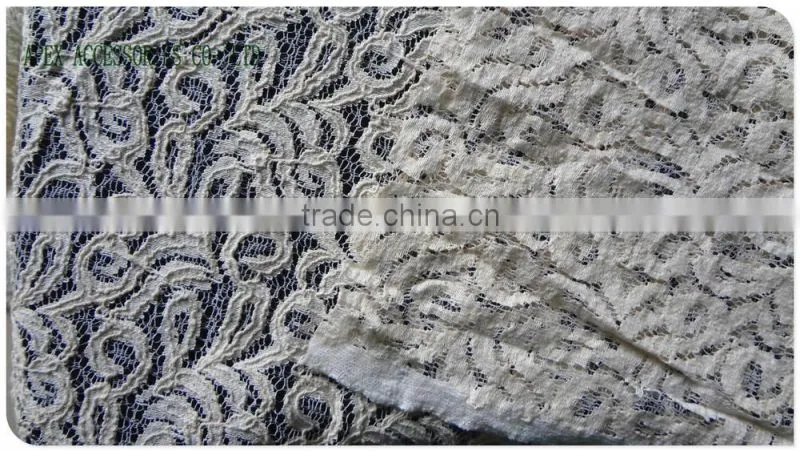 New Design Hot Style Cotton Nylon Lace By Yard Sale Lace Fabric