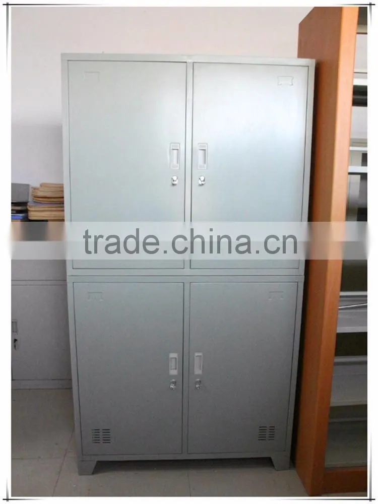 4 door file storage cabinet Metal wardrobe
