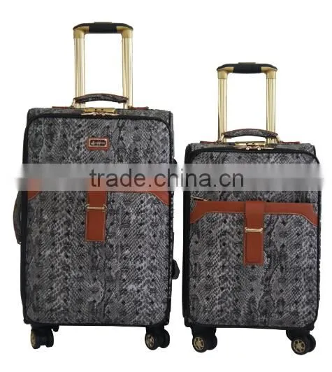 PU Leather Trolley Case Fashionable High Quality Hot Selling Travel Bags