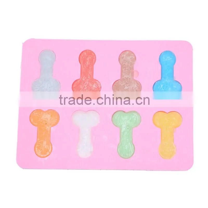 1PCS NEW Sey penis cake mold dick ice cube tray Silicone Mold Soap Candle Moulds Sugar Craft Tools Bakeware Chocolate Moulds