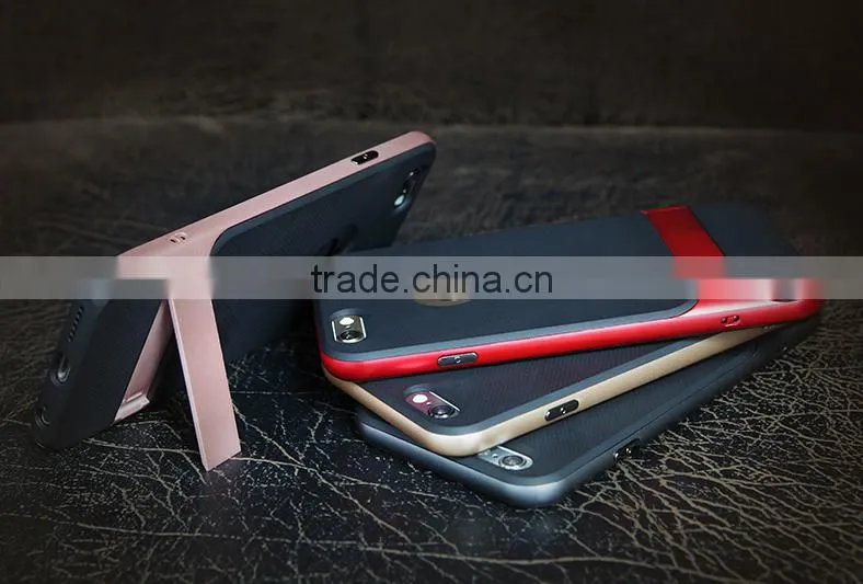 Premium TPU Mobile Phone Case With PC Stander, Wholesale Phone Case For iPhone 6