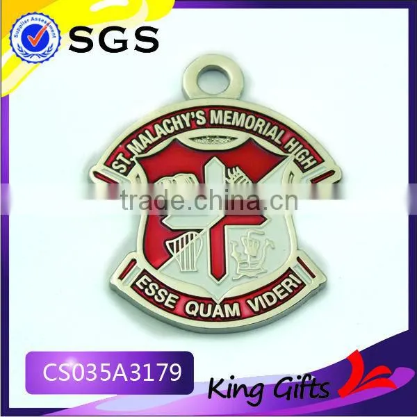 Factory direct sale new product CS158A0001 silver/gold/copper etc metal keychain
