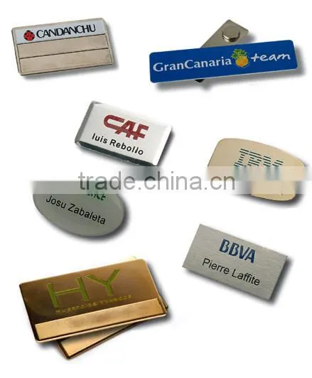 Metal nameplate 3d nameplate hanging nameplate self adhesive metal nameplates