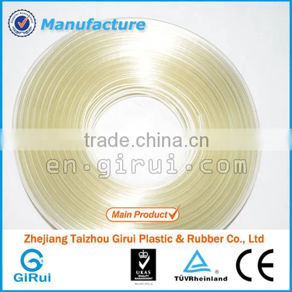 PVC transparent pipe qualified foodstuff grade pvc synthesis material