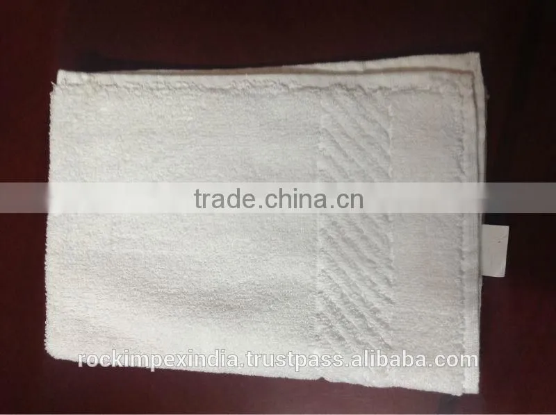 WHITE HOTEL COTTON TERRY CLOTH BATH TOWELS