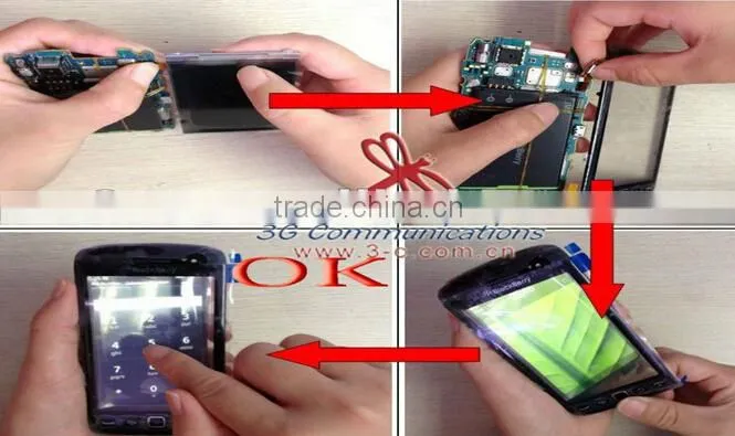 Original black and white mobile phone keypad for blackberry BB 9790 Russian kepad for blackberry 9790 keyboard in low price