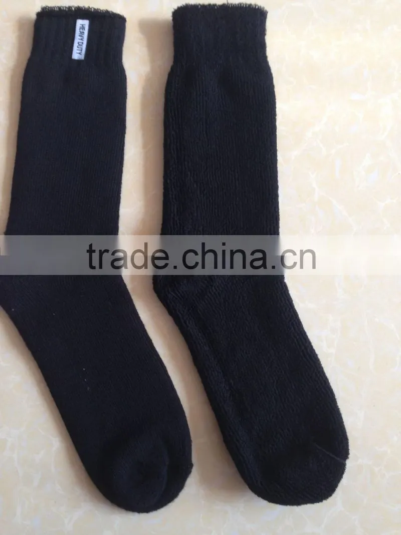 men's bamboo fiber socks/bamboo terry athletic sock