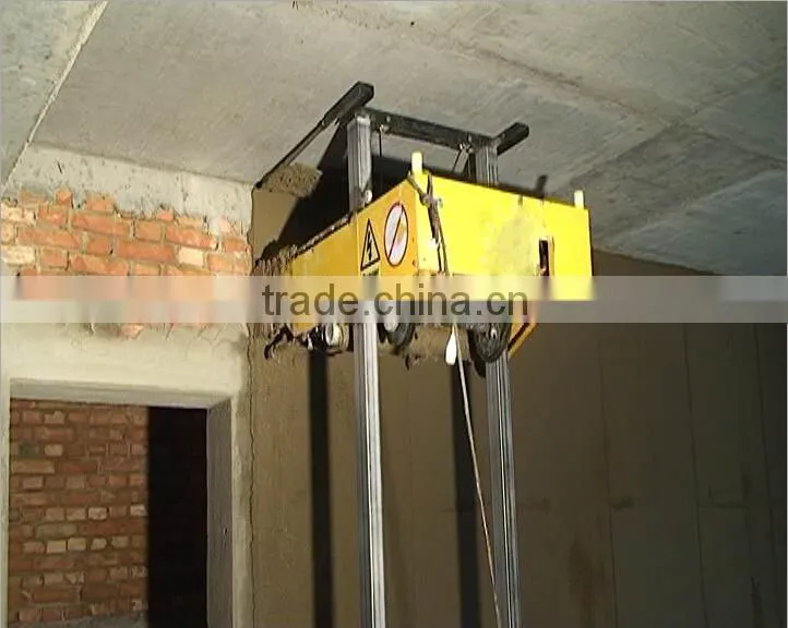 Wipe wall machine