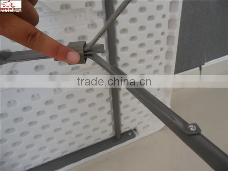 Outdoor furniture, 200cm table top+ steel frame
