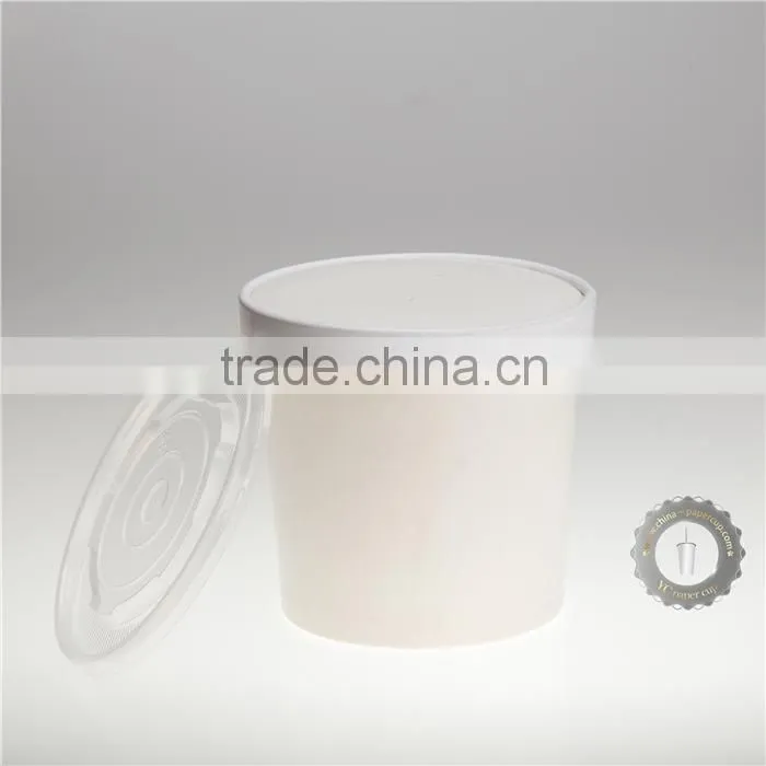 32oz disposable soup cup with lid spoon