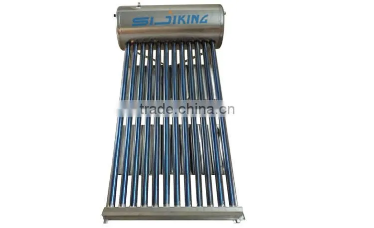 Unpressurized Natural Circulation Active Solar Water Heating System