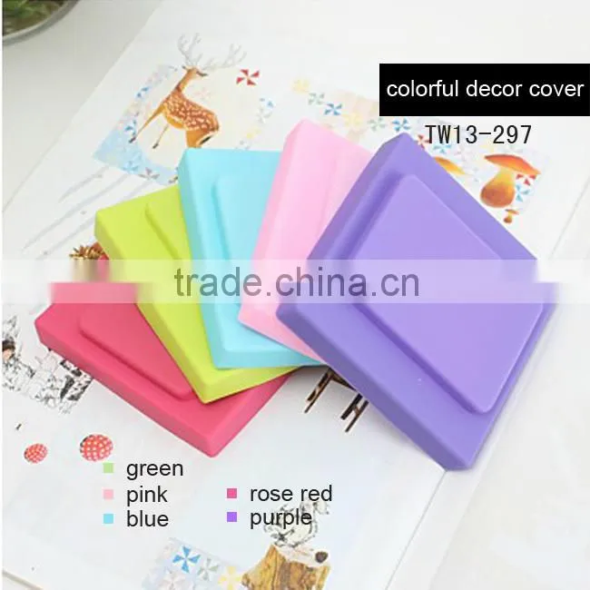 Promotional gift protective light switch covers