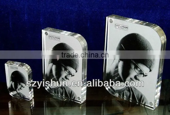 cheap Acrylic photo frame for show photo
