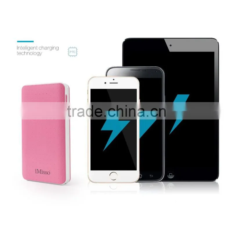 High quality 8000mAh Custom power bank mobile power battery charger