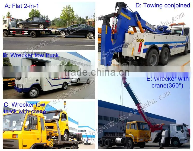 Durable 4x4 diesel wrecker tow truck for sale Chinese Supplier
