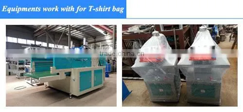 PE plastic pouch bag making machine