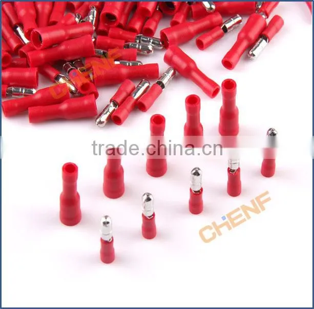 China Manufacture AWG22-16A.W.G FRD1.25-156 Copper Bullet Fully Insulated Female Terminals