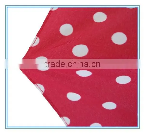 19"*6K 3 Fold Dots Mini Umbrella, Cute Pencil Umbrella, Special Umbrella