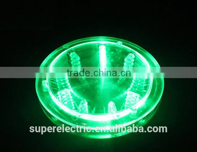 New Color Changing LED Lights Bottle Cup Mat Coaster For Clubs, Bars Party