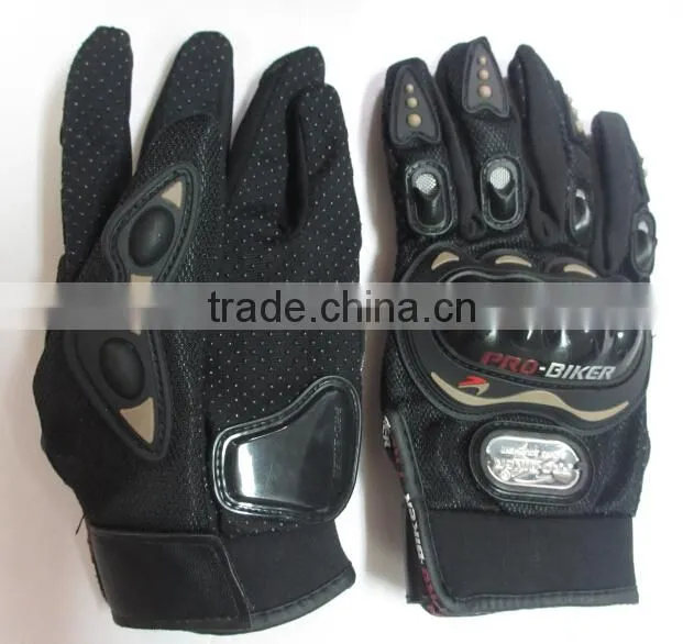 Breathable cheap leather gloves leather motorcycle gloves
