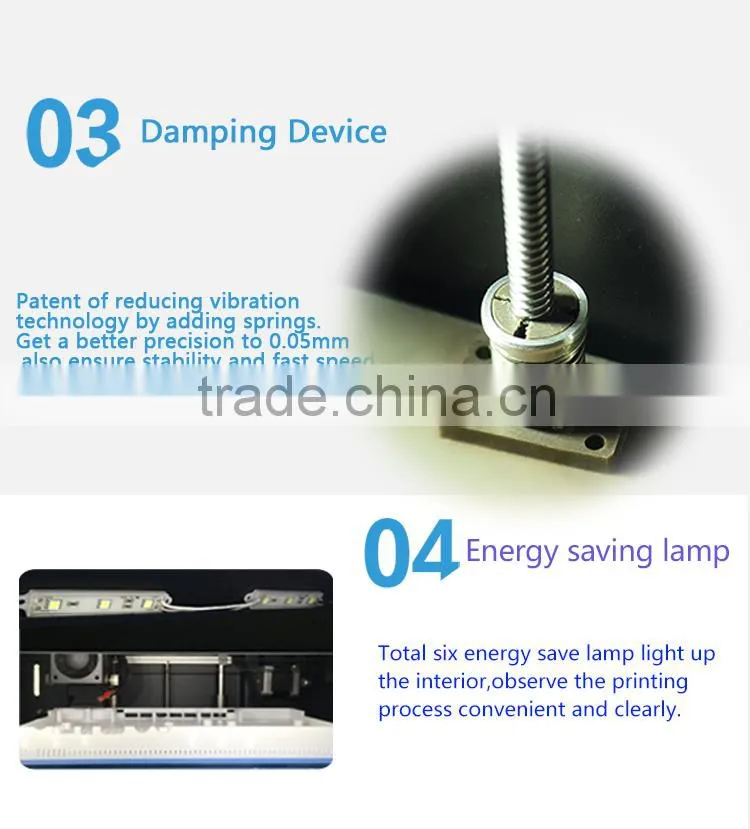 China high stable and speed FDM technology 3d printer china for promotion