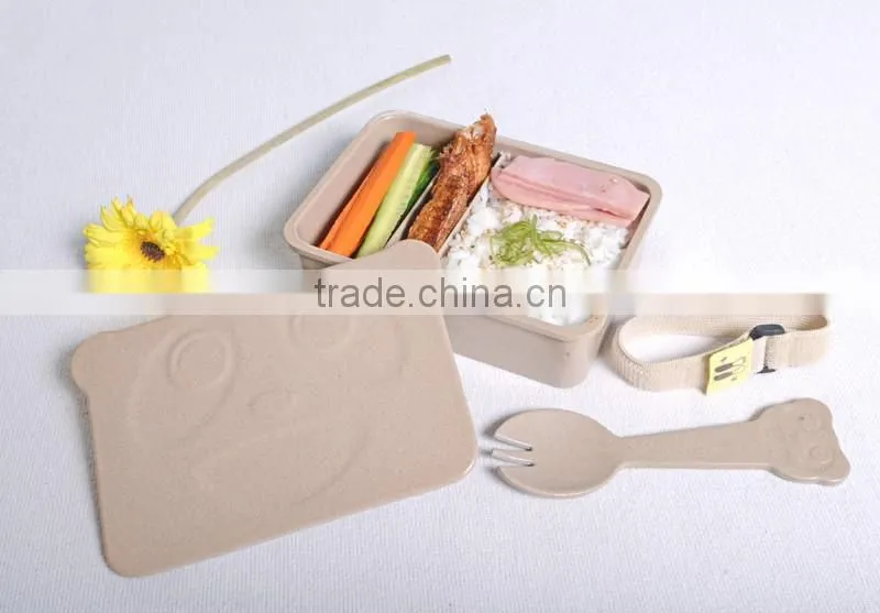 eco-friendly organic office food packaging lunch box