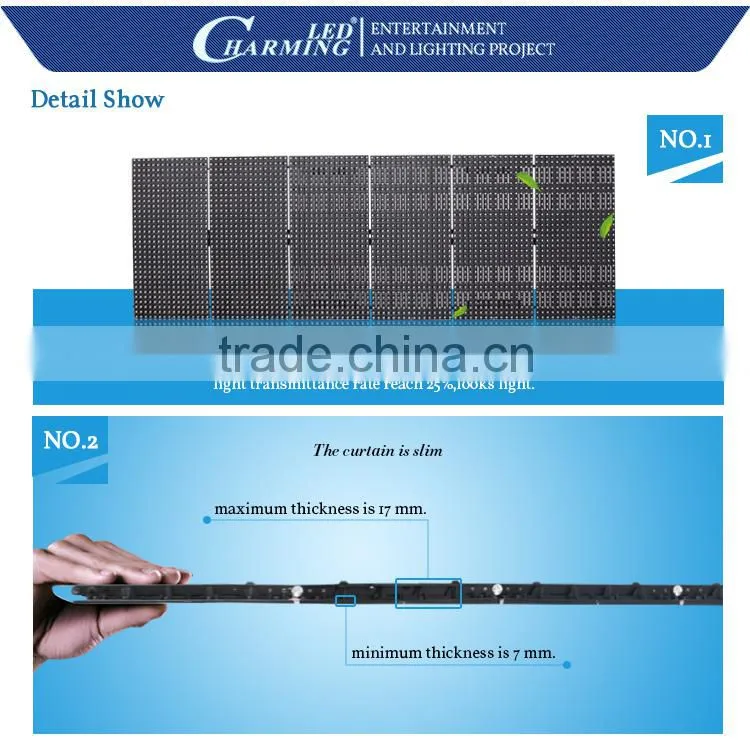 P9 Bendable Wedding LED Curtain Display Backdrop On Hot Sale