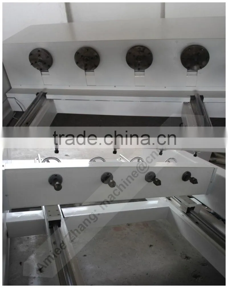 4 Axis 4 Spindles CNC Carver Router for Flat & Cylinder Material 1300*2500mm ZK-1325-4