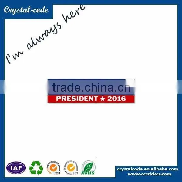 Outdoor advertising custom vinyl bumper stickers