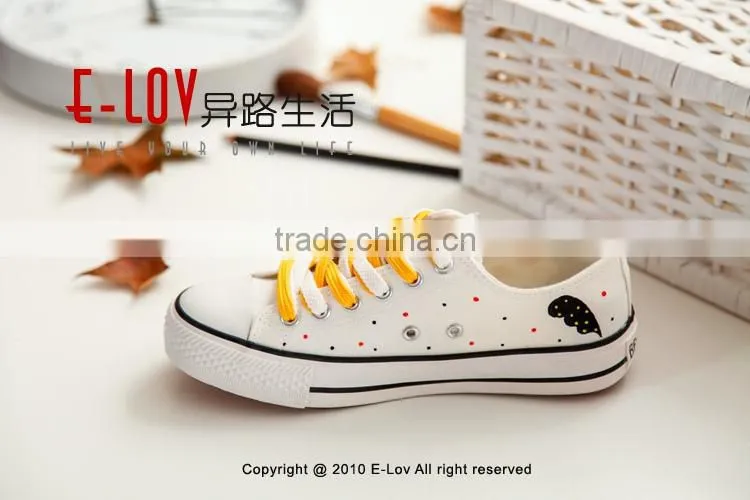 Hot sales high quality new canvas shoes pattern