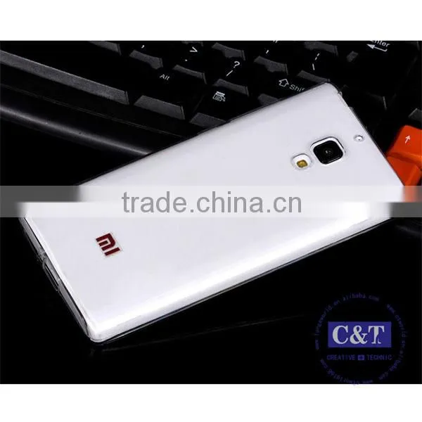 C&T Crystal Clear Ultrathin Slim TPU Back Cover Protective Case for xiaomi redmi 1s cover