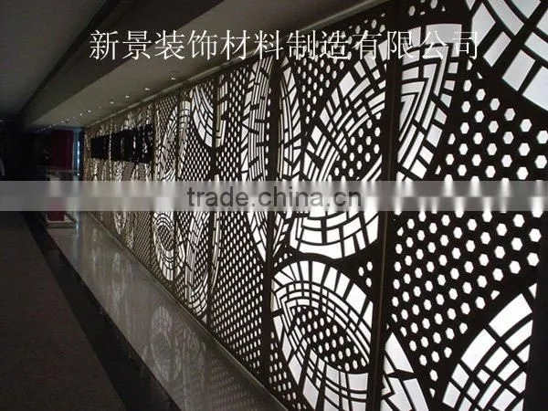 Special decorative aluminum wall panel