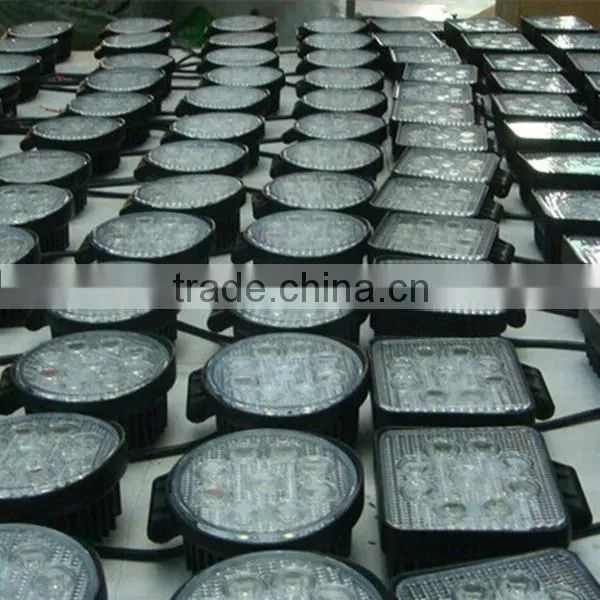 best Gold trade supplier of work light, High Power 48W square offroad LED Work Light car led work light