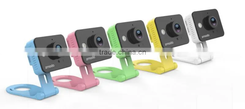 Zmodo 720p HD mini wifi p2p two-way audio cctv wireless IP camera