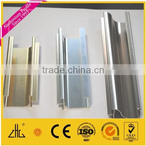 High Quality OEM Mirror Polished Aluminum profile/anodized polished aluminum extrusion profile manufacturer/factory